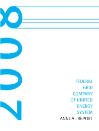 Federal Grid Company of Unified Energy System