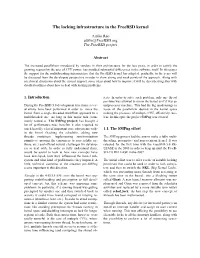 The Locking Infrastructure in the Freebsd Kernel