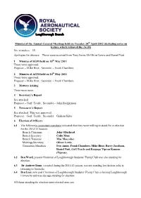 AGM Minutes 24/04/12
