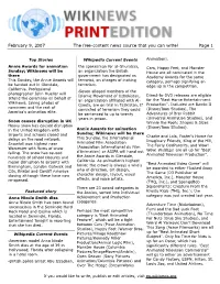 February 9, 2007 the Free-Content News Source That You Can Write! Page 1
