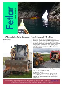 Fetlar Newsletter
