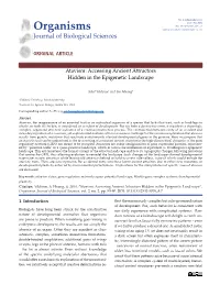 Organisms Open Access Article Licensed Under CC-BY Journal of Biological Sciences