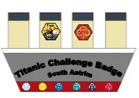Titanic Challenge Badge.Pdf