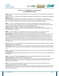Erythropoietin Using ALZET Osmotic Pumps