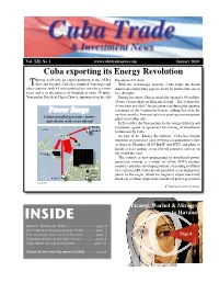INSIDE to Havana Opinion: Turning the Tables