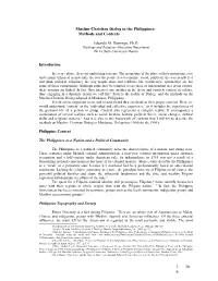 Muslim-Christian Dialog in the Philippines: Methods and Contexts