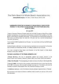 Submission from the Palm Beach & Whale Beach