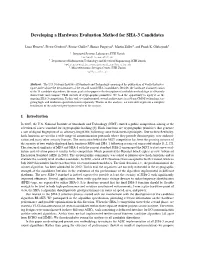Developing a Hardware Evaluation Method for SHA-3 Candidates