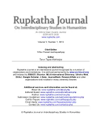 The Therapeutic Value of Indian Classical, Folk and Innovative Dance Forms