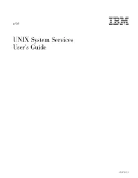 Z/OS V1R13.0 UNIX System Services User's Guide Using a Special Character Without Its Special Using a Wildcard Character to Specify File Names 103 Meaning