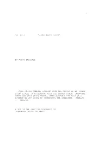 One Sweet Dream Script