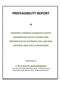 Prefeasibility Report