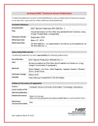 NIST SP 800-56B Rev. 1