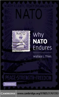 Why NATO Endures