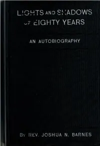 Lights and Shadows of Eighty Years : an Autobiography