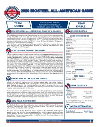 2020 Biosteel All-American Game
