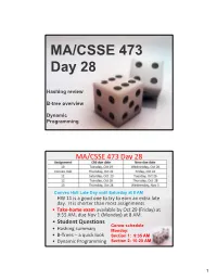 MA/CSSE 473 Day 28