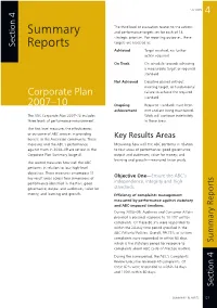 Summary Reports Complaints About ABC Code of Practice Matters