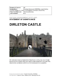 Dirleton Castle