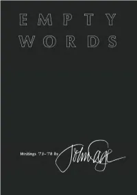 EMPTY WORDS Other