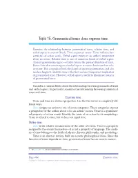 Grammatical Tense Does Express Time.Indd