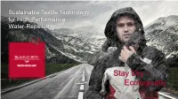 Innovation in Textile Effects