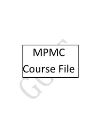 Micro Processors and Interfacing Devices