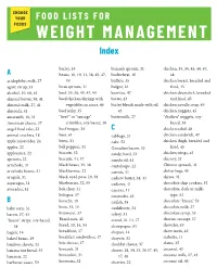 WEIGHT MANAGEMENT Index