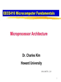 Microprocessor Architecture