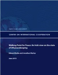 An Irish View on the State of UN Peacekeeping