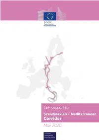 CEF Support to Scandinavian - Mediterranean Corridor May 2020