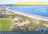 Umina Skatepark and Peninsula Recreation Precinct Redevelopment