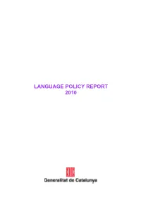 Language Policy Report 2010