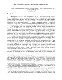 [Preliminary Draft for the Jilfa Symposium Paper Workshop]