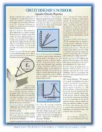Circuit Designer's Notebook