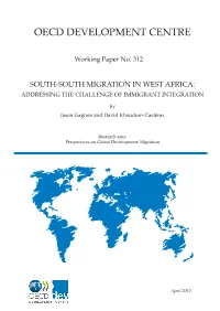 DEV Working Paper No. 312: South-South Migration In