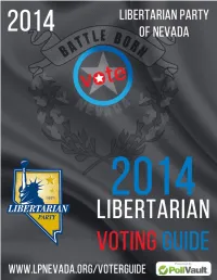 Libertarian Party of Nevada Hosted "Speed Dating" Events Over 2 Days at Different Venues in Las Vegas