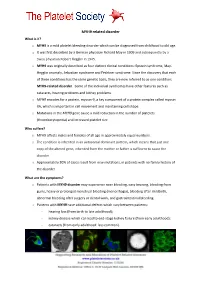 MYH9 Related Disorder.Pdf