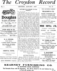 The Croydon Record � No
