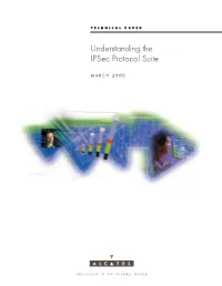 Understanding the Ipsec Protocol Suite