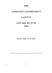 2010 Gazette Index