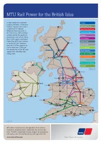 MTU Rail Power for the British Isles