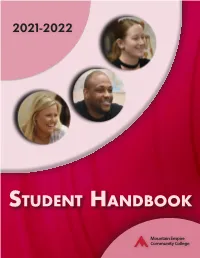 Student Handbook Student Handbook