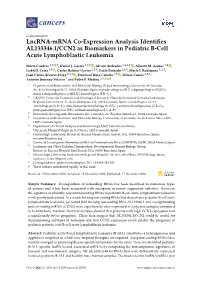 Downloaded Gene Expression of ALL Patients from Genomic Data Commons (TARGET Project, Last Updated 6 June 2020; N = 506)