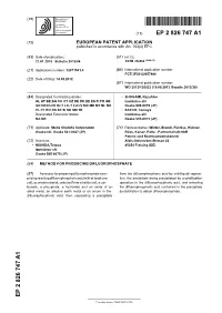 Method for Producing Difluorophosphate