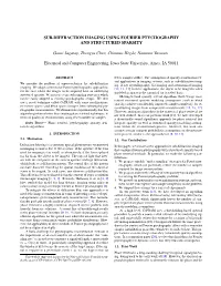 Sub-Diffraction Imaging Using Fourier Ptychography and Structured Sparsity