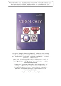This Article Appeared in a Journal Published by Elsevier. the Attached