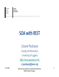 Web Services and Service Oriented Architectures 1 ©2009 Cesare Pautasso Web Sites (1992)