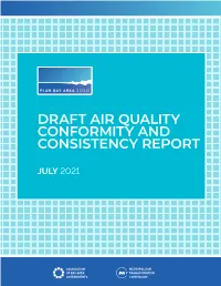 Draft Air Quality Conformity and Consistency Report