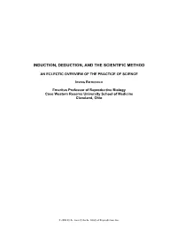 Induction, Deduction, and the Scientific Method